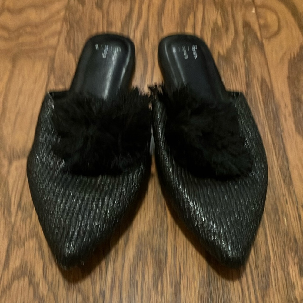Elegant Black Women's Mules